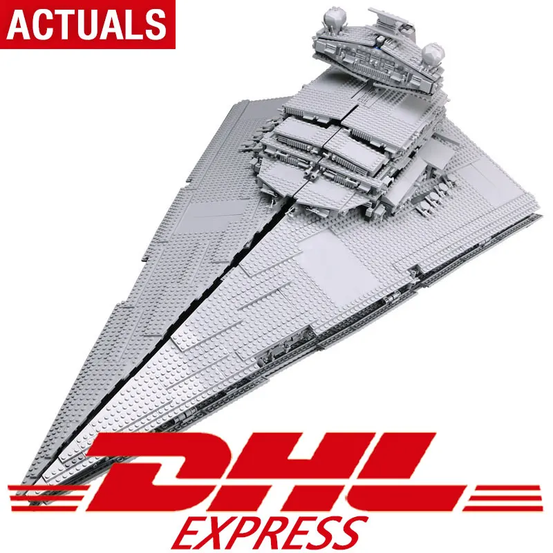 

DHL 05027 Star Toys Wars The Legoing 10030 Star Destroyer Set Model Building Blocks Bricks Kids Toys Christmas Gifts
