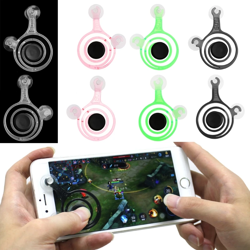 

2Pcs/Set Smartphone Mini Joysticks For Any Touch Screen Phone Tablet Arcade Game gai