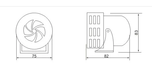 110V 220V AC 12V 24V DC 120dB Мотор сирена зуммер воздушный рейд промышленная Сигнализация Звуковой сигнал MS-190