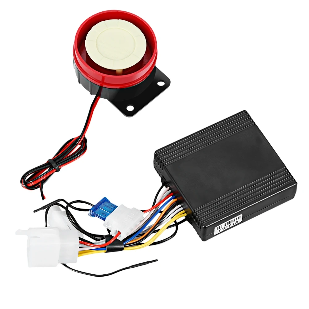 VicTsing Universal Two-way Motorcycle Anti-theft Security Alarm System Vibration Reminding Remote Control Engine Start Speaker   (4)