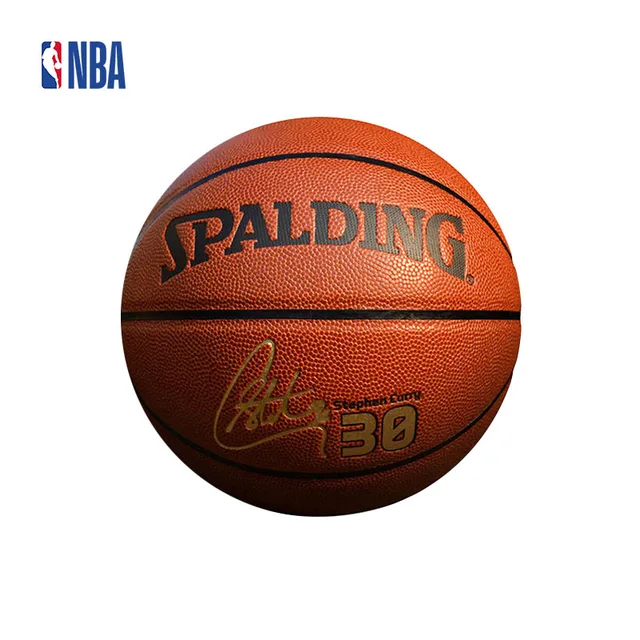 Original NBA Spalding 74 645Y PU Basketball Star Signed Golden State