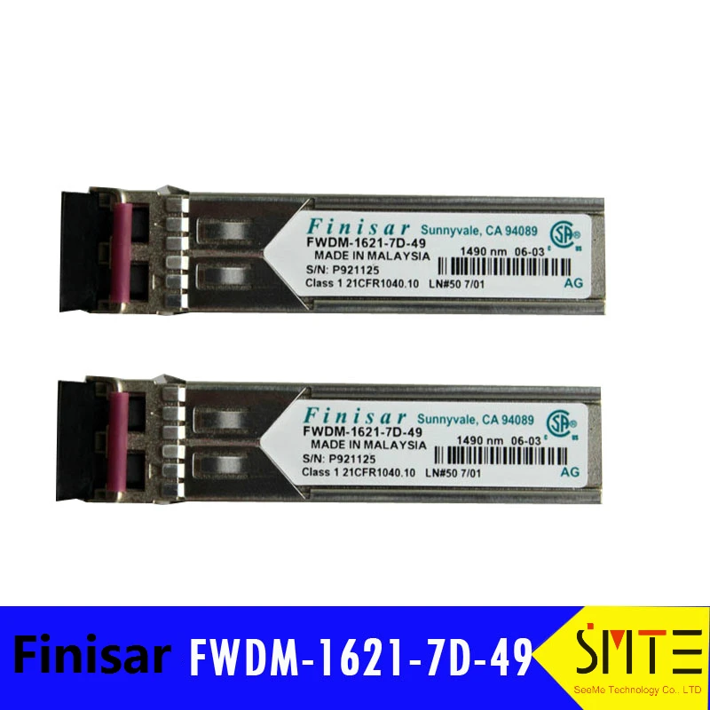 

Finisar FWDM-1621-7D-49 1490nm single-module SFP fiber optical transceiver