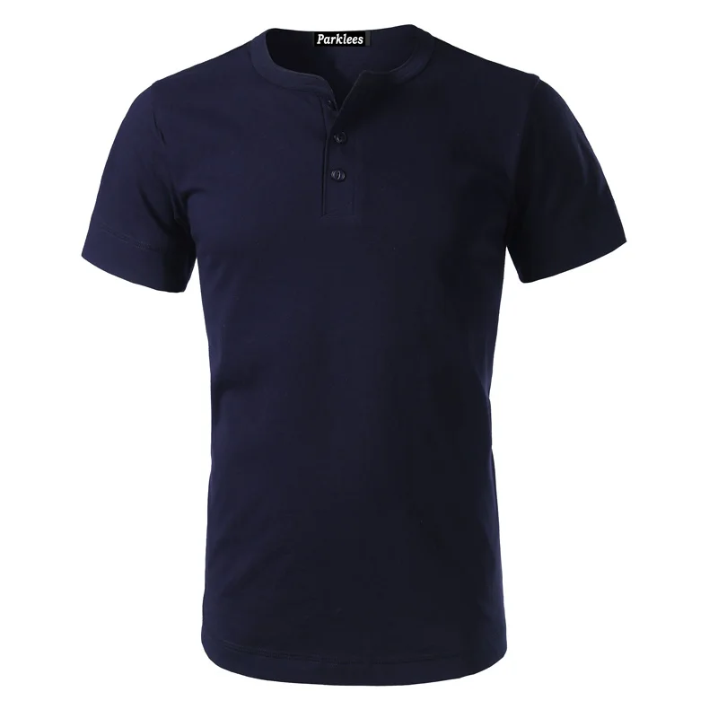 Nueva camiseta informal de manga corta de Henley para hombre 2017 estilo Amekaji Camiseta ajustada de manga corta para Hombre Camisetas Nueva camiseta informal de manga corta de Henley para hombre 2017 estilo Amekaji Camiseta ajustada de manga corta para Hombre Camisetas