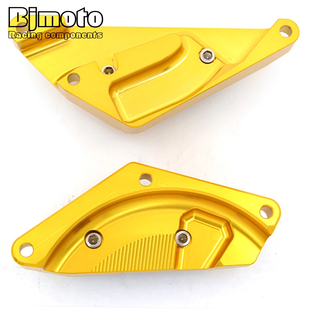 BJMOTO MT07 FZ07 2017 CNC защита двигателя боковая статор крышка Краш протектор колодки для