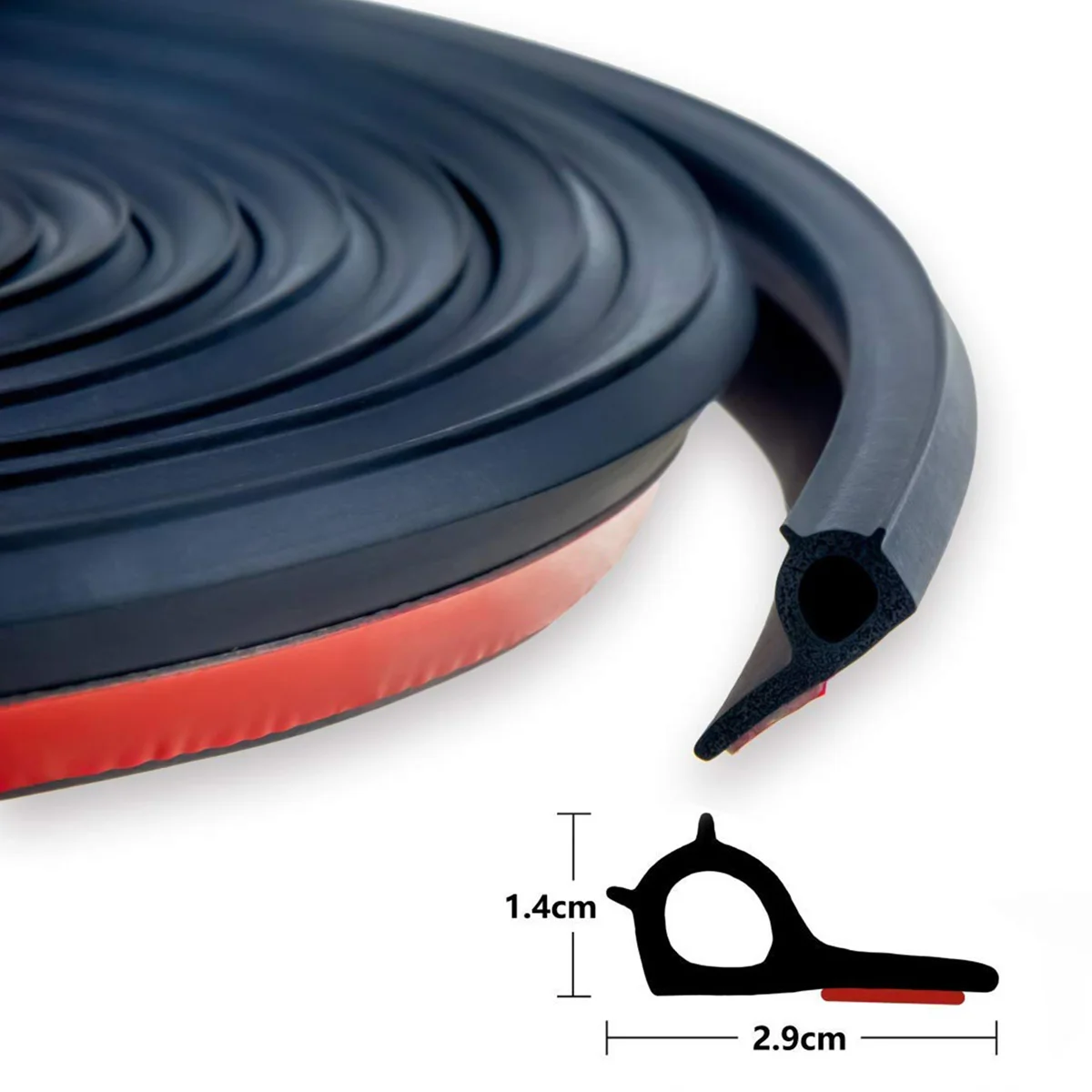 1PC 4m Universal Trucks Tailgate Seal Strip Scratch Protector Strip