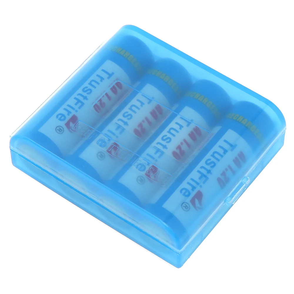 TrustFire 1.2V 2700mAh AA Ni-MH Battery Rechargeable Batteries with Low Self-discharge + Portable Battery Box,2PACK/LOT TrustFire 1.2V 2700mAh AA Ni-MH Battery Rechargeable Batteries with Low Self-discharge + Portable Battery Box,2PACK/LOT