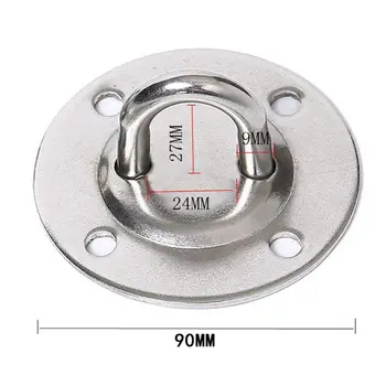 

Stainless Steel Fixing Bracket For Hammock Aerial Yoga Rings Suspension Loops Aerial Yoga Sandbag Swing Fixing Crystal Light H