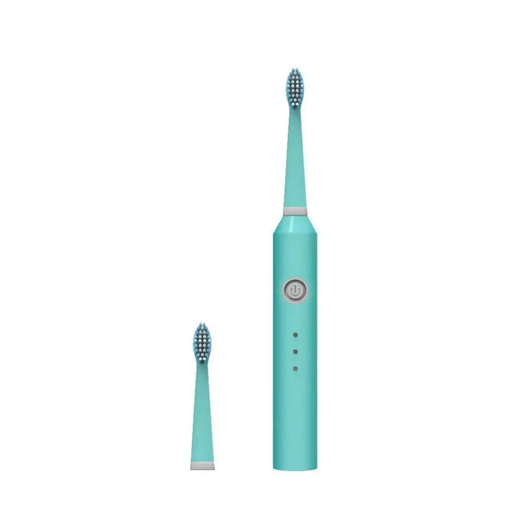 

Electric Toothbrush Waterproof Battery Type Electric Toothbrush Cleaning Low Noise Timing Head Replaceable Whitening Healthy