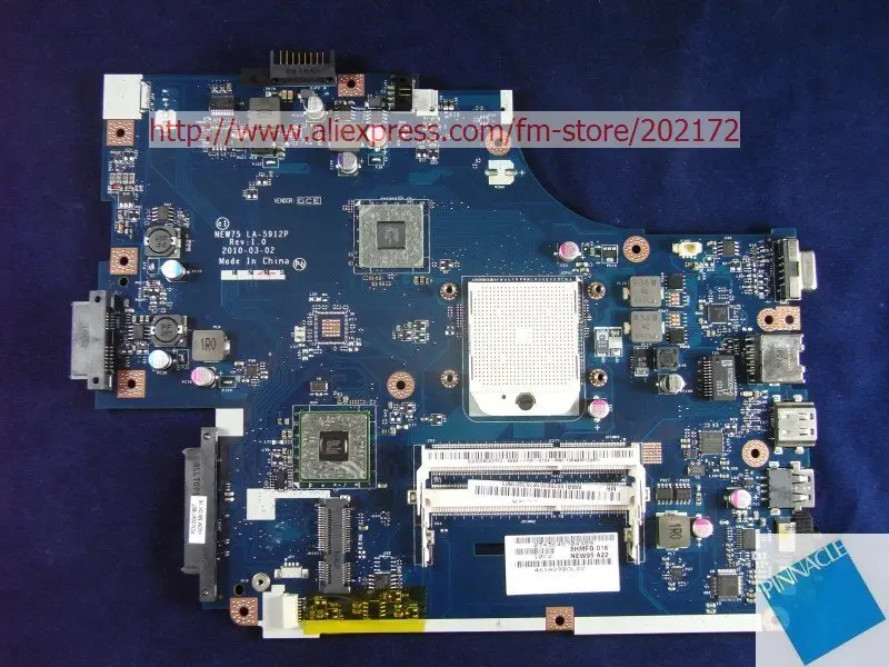 50% OFF  MBBL002001 Motherboard For ACER Aspire 5551 LA-5912P with heatsink instead 5552G LA-5911P compatibl