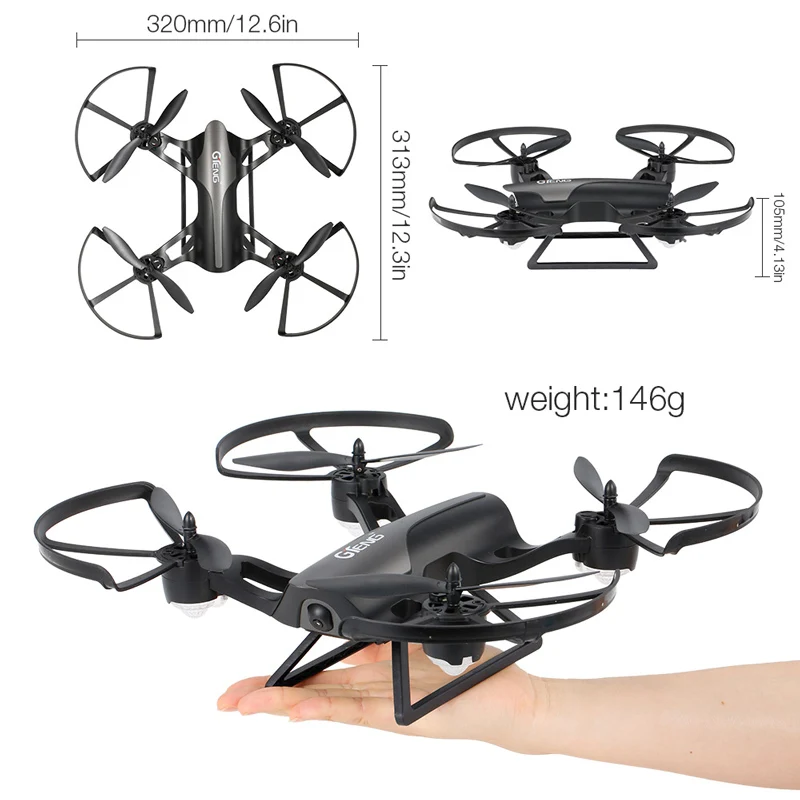 

WiFi FPV RC Quadcopter GPS Altitude Hold Remote Control Helicopter 2.4G 4CH transmitter T905W Helicopter HD Camera Drone