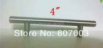 

(Diameter 12mm,Length:100mm) 4" 10pcs/lot Furniture Hardware Kitchen Cabinet Handle, Bar Pull Handle Stainless Steel T Handles