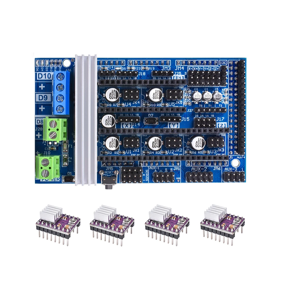 Bigtreetech обновление Ramps 1,5 Ramps 1,6 база на Ramps 1,4 панель управления подходит A4988 DRV8825 TMC2130 Reprap для деталей 3d принтера