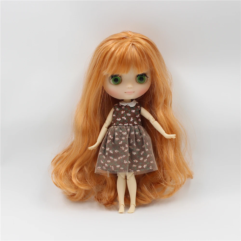 Обнаженная кукла Blyth Middie 1/8 с матовым лицом серия шарнирным телом 20 см игрушки