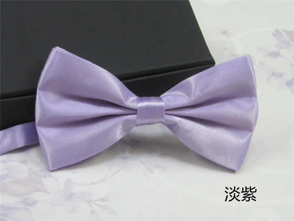 light purple Мужские галстуки, модные, смокинги, классические, смешанные, одноцветные, Бабочка, галстук-бабочка для свадьбы, вечеринки, галстук-бабочка, галстуки для мужчин, Gravata LD8006 - Цвет: light purple