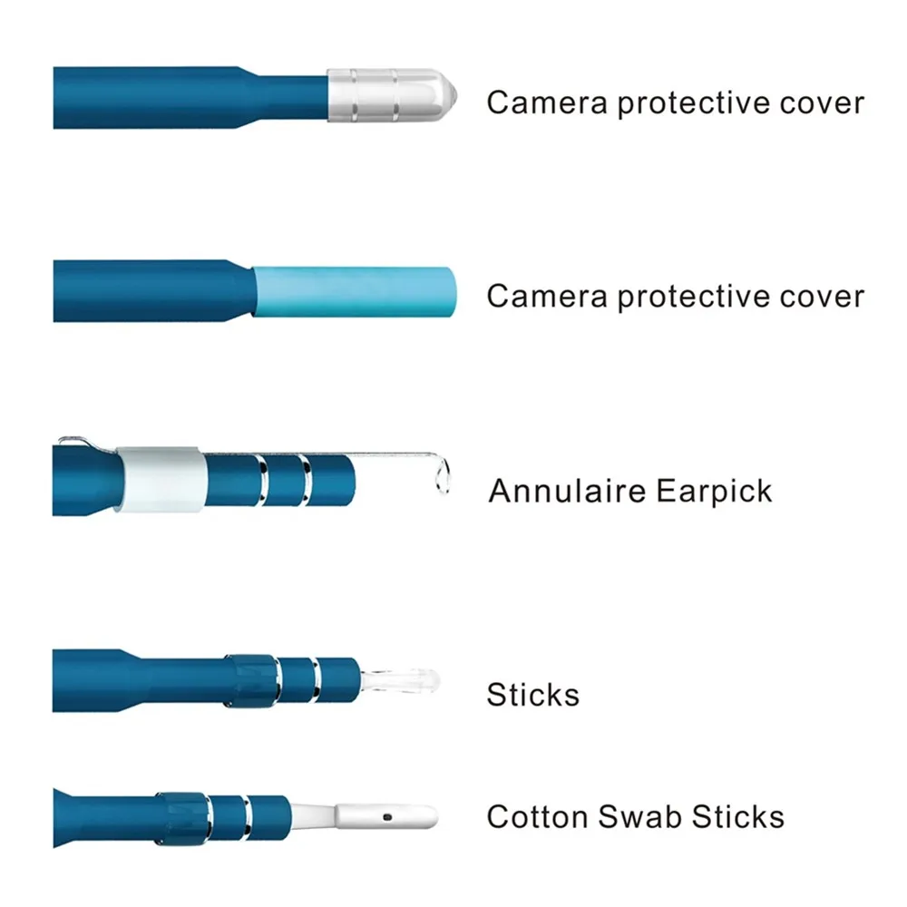 3 в 1 USB OTG визуальная Чистка ушей эндоскоп ложка функциональный диагностический инструмент очиститель ушей otoscopio Android 720 P камера ушной выбор