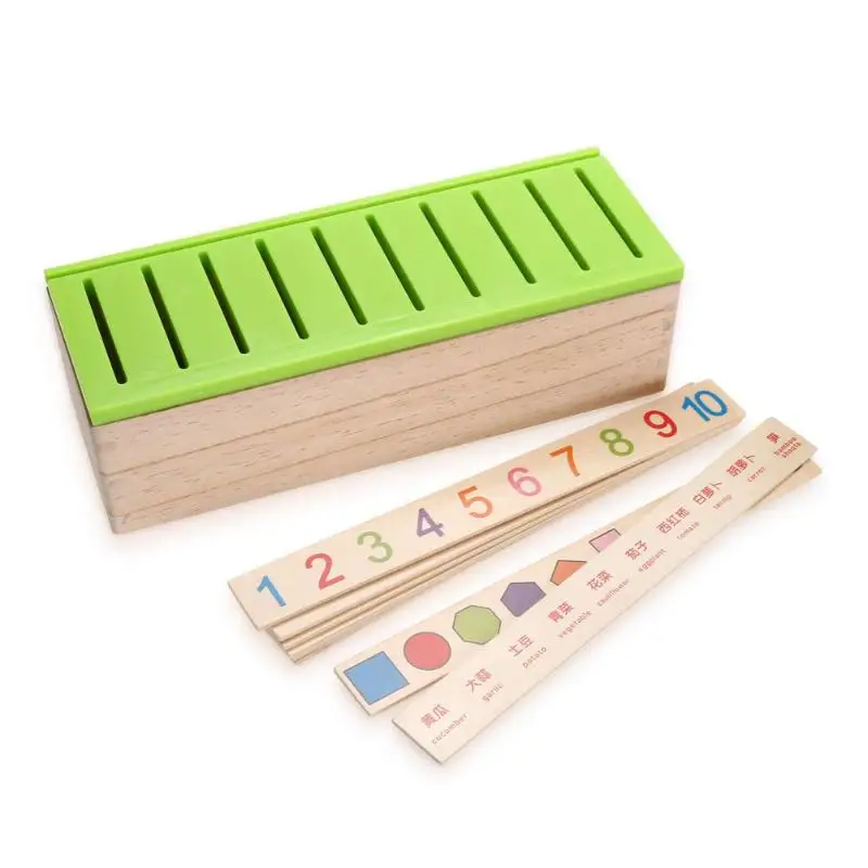 2019 игрушка домино познавательная головоломка деревянная классификация коробка ребенок родитель-дети игра раннее образование Монтессори