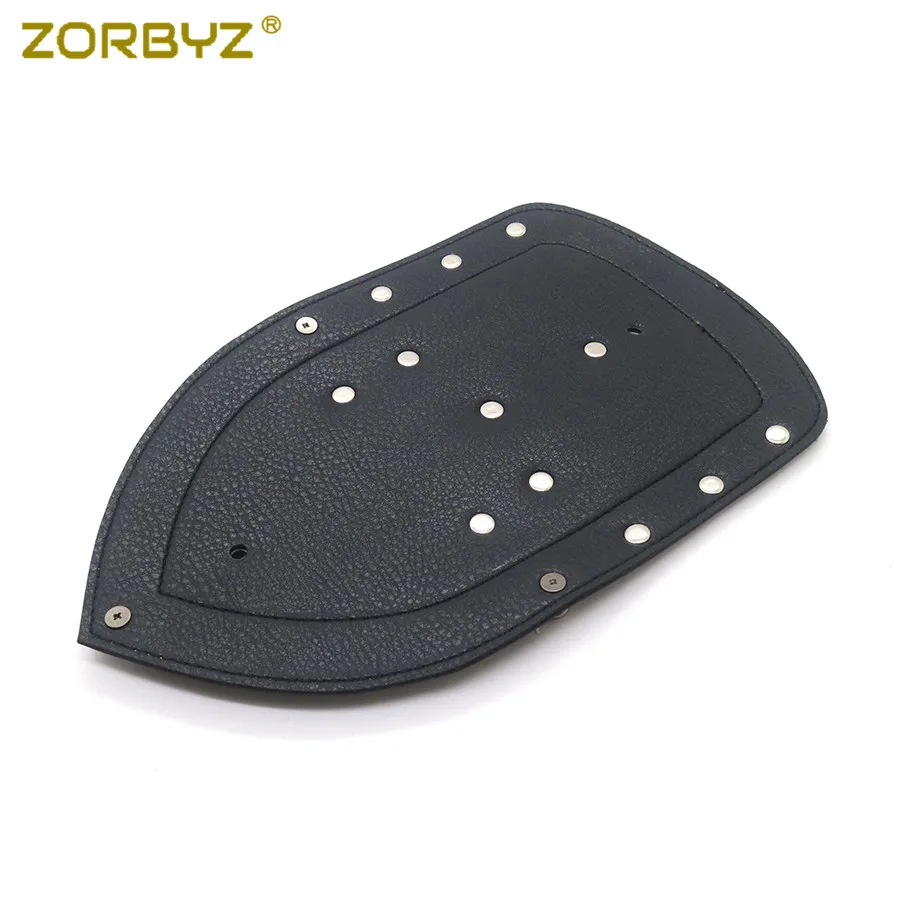 ZORBYZ Motorcycle Skull Faux Leather Plain Rear Fender Bib Fit For Harley Sportster XL Solo Seat on 2004