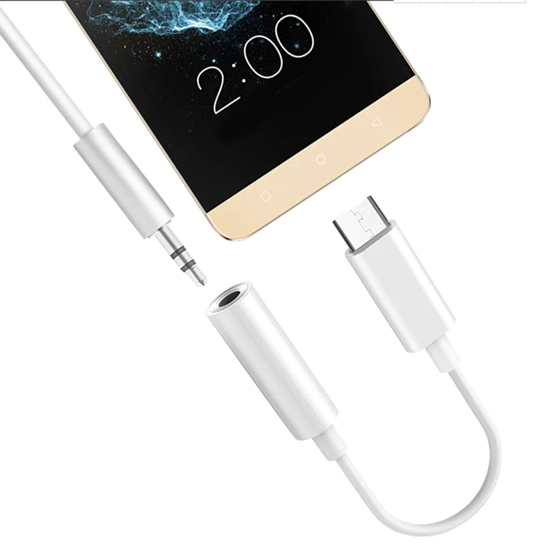 Адаптер для наушников с разъемом Usb Type C на 3 5 мм Aux кабель преобразователь Black shark 2