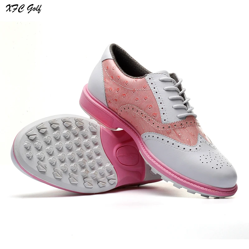 

2017 Golf shoes women sneakers Genuine Leather sportwear ladies athletic zapatillas hombre deportiva mujer