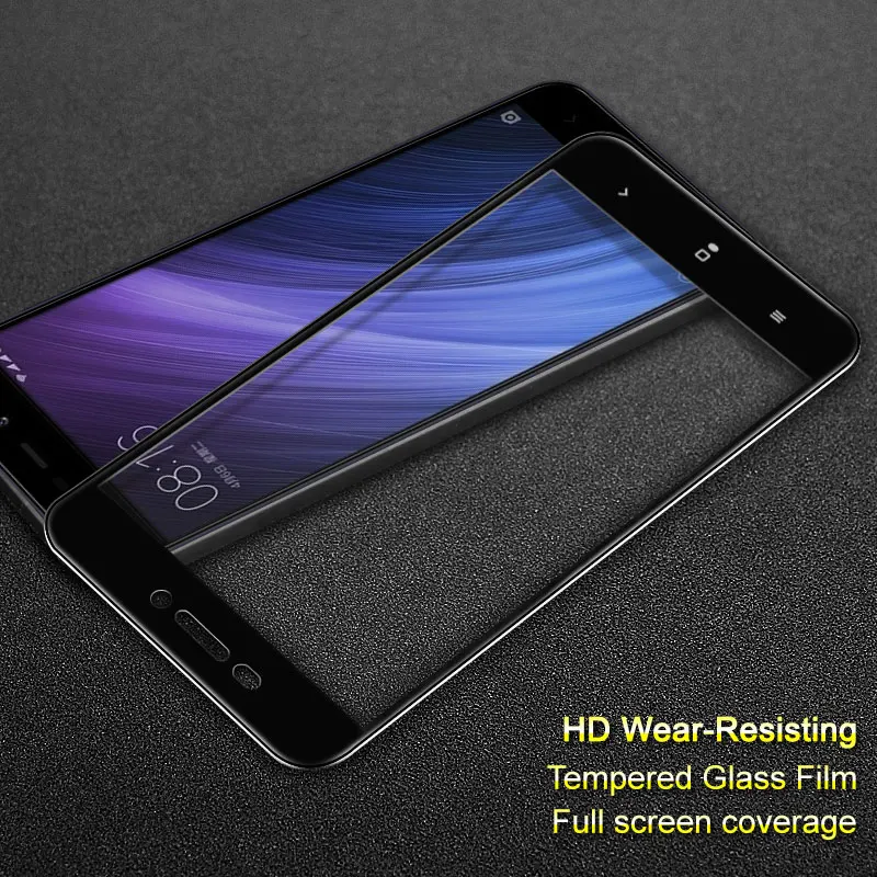 Xiaomi Redmi 4A Glass Full Cover Tempered for 5.0&quot Screen Protector xiomi redmi 4a Protective Film | Мобильные телефоны и