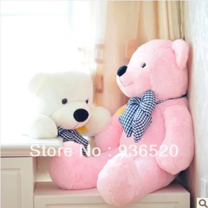 pink colour big teddy bear