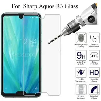 Перейти на Алиэкспресс и купить Закаленное стекло для Sharp Aquos R3 Защитное стекло для экрана 2.5D 9H Премиум Закаленное стекло для Sharp Aquos R3 защитная пленка