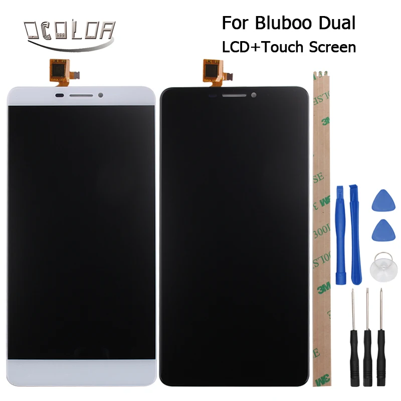 imágenes para Para Bluboo Pantalla Dual LCD Display y Pantalla Táctil Original Para Bluboo Dual Digitalizador Asamblea Reemplazo + Herramientas + Adhesivo imágenes para Para Bluboo Pantalla Dual LCD Display y Pantalla Táctil Original Para Bluboo Dual Digitalizador Asamblea Reemplazo + Herramientas + Adhesivo