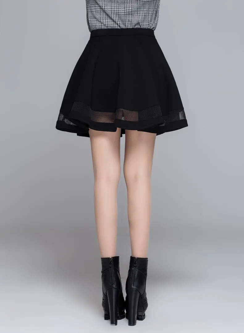 Летняя женская юбка модная эластичная Женская пикантная юбка средней длины плиссированные мини-юбки для девочек saias etek jupe Корейская одежда