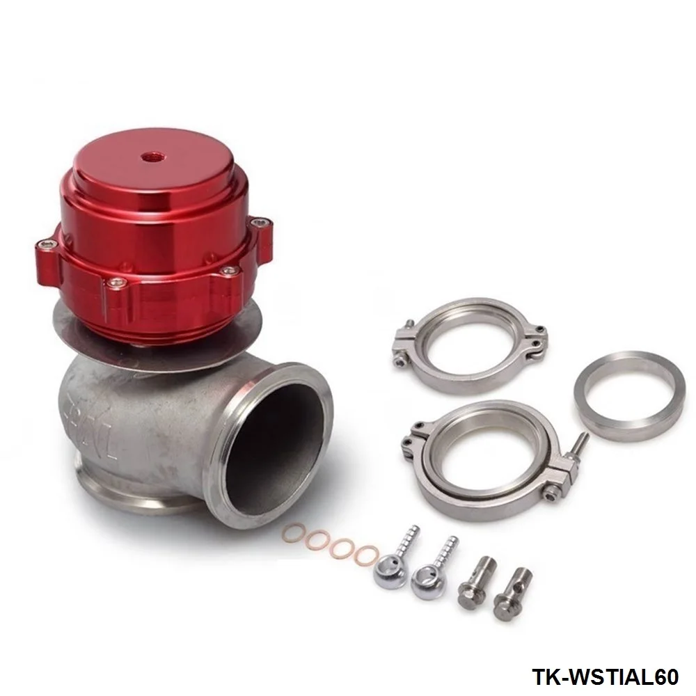 Гоночный алюминиевый автомобиль 60 мм Vband V60 фланец Turbo Wastegate для BMW Subaru Honda TK WSTIAL60|turbo