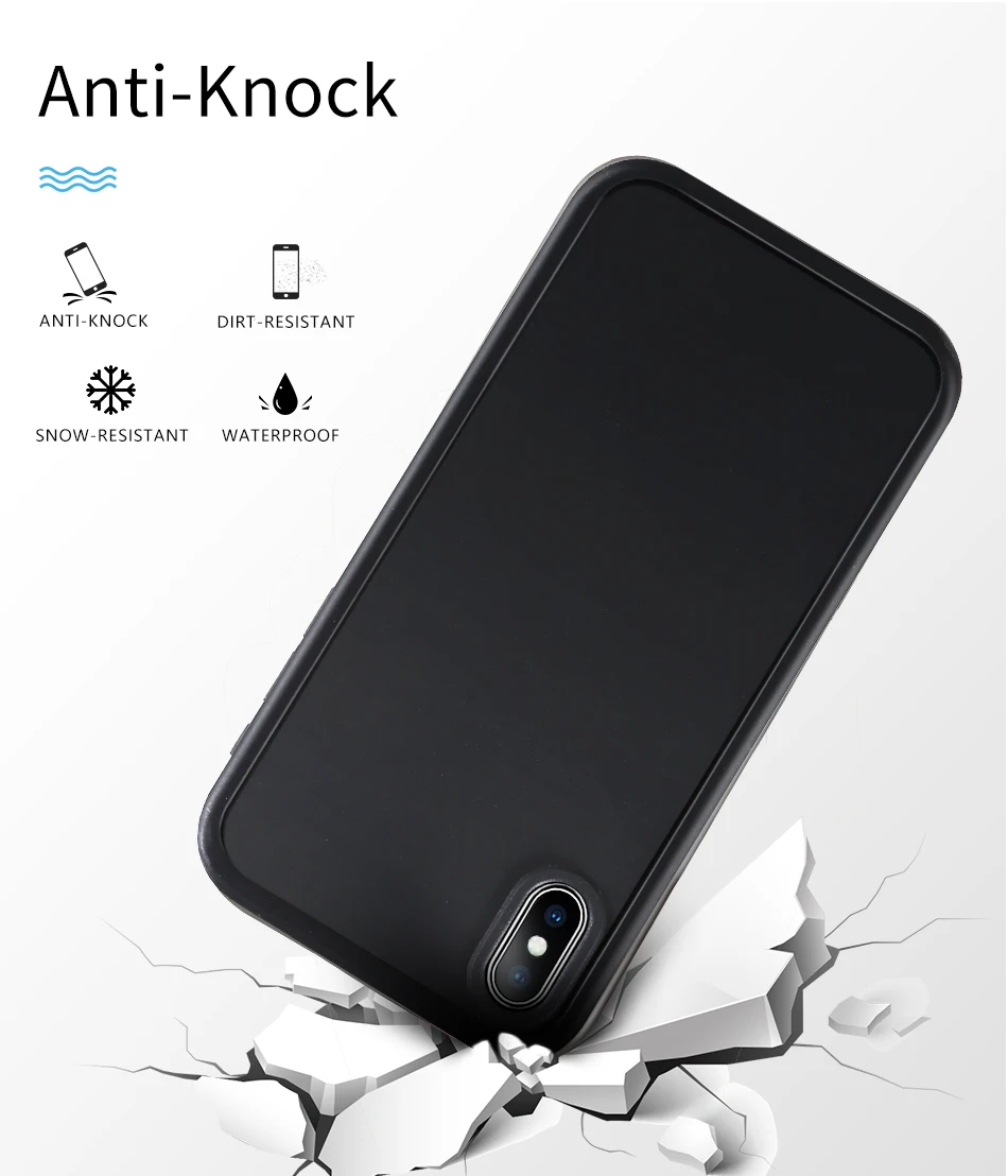 iphone 11 clear case IP68 מקרה עמיד למים עבור iPhone X XR XS מקסימום 8 7 6 6S בתוספת כיסוי עמיד הלם הצלילה מתחת עבור iPhone 11 12 פרו SE 2022 phone cases for iphone 11