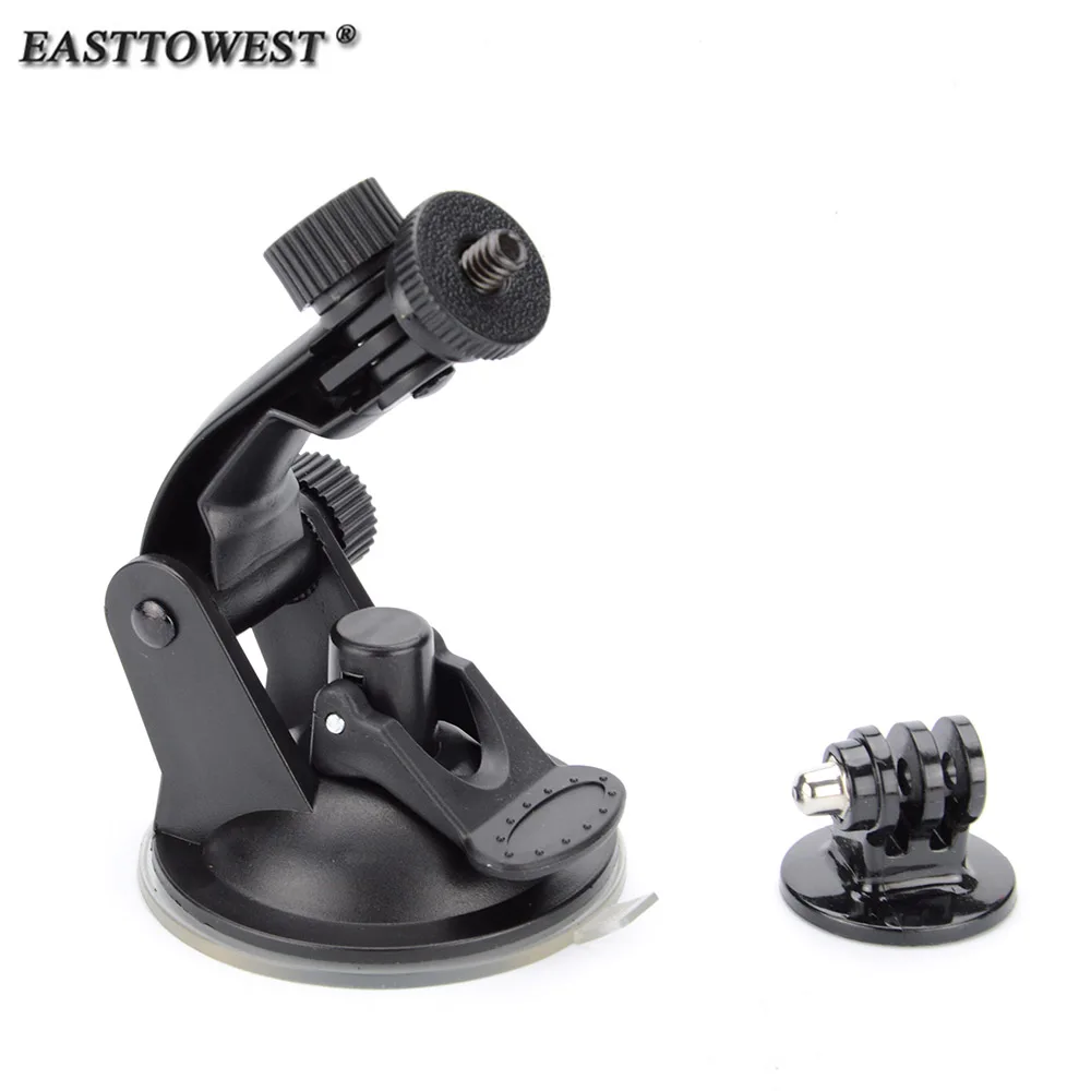 

Easttowest Go Pro Accessories Vacuum Suction Cup Car Mount Windshield Bracket Holder for Xiaomi Yi Go pro Hero 6 5 Sjcam SJ4000