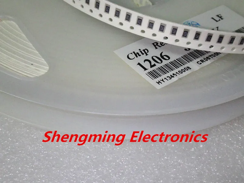

100pcs 1206 1R 1.2R 1.5R 1.8R 2R 2.2R 2.4R 2.7R 3R 3.3R 3.6R 3.9R 4.3R 4.7R 5.1R 5.6R 6.2R Ohms 5% SMD Resistor