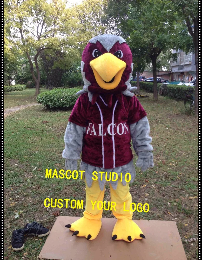 red falcon mascot costume hawk eagle mascot costume custom fancy ...