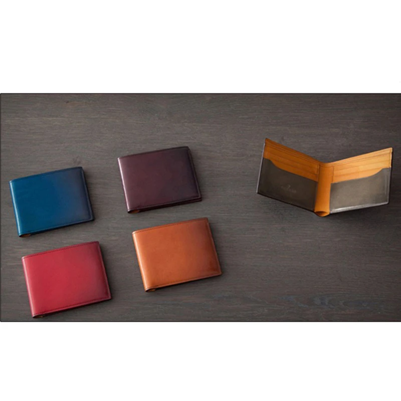 1set DIY Short multi pocket leather wallet sewing pattern leather craft accessroies Acrylic Leather template 11*9.5*1.6cm