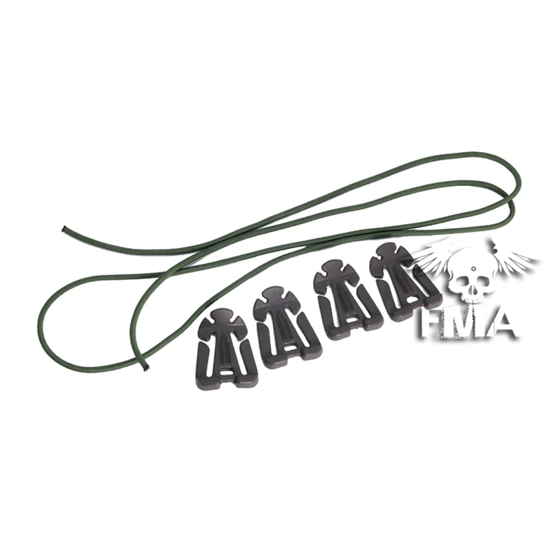 TB FMA ITW стиль веб Доминатор Molle эластичный держатель зажимы набор (4 шт./компл.)|set|set