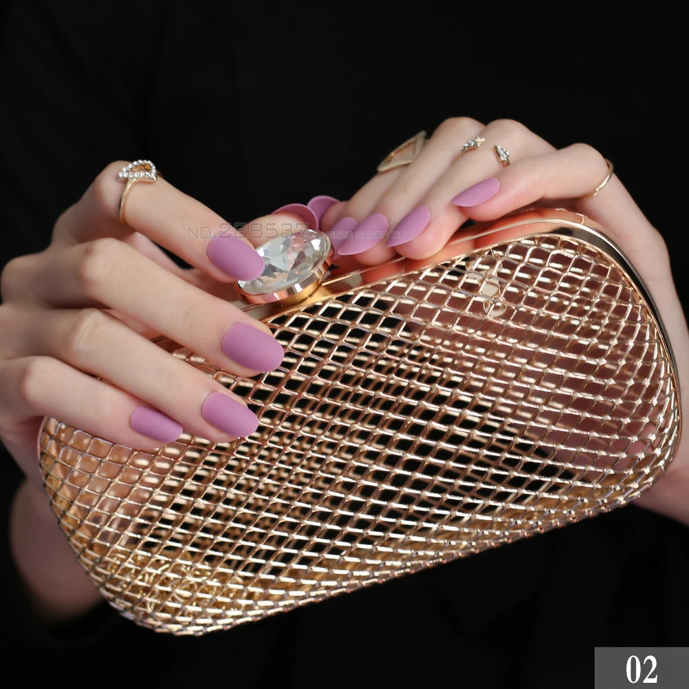 A k Mor Tam Nail pu lar Pembe Mat ivi Yanl T rnak r n Uzun 