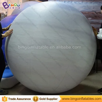 

2017 PVC Hot sale event decoration hanging Saturn airtight inflatable planet ball balloon for stage decorations