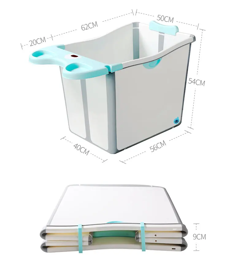 Высококачественная Складная Ванна для ванной, портативная детская банная бочонок, может лежать, для плавания, съемный дизайн