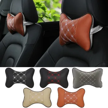 

New Car Seat Head Neck Rest Cushion Support Pillow Headrest Pad for ford bm toyota Neck Auto Safety Pillow