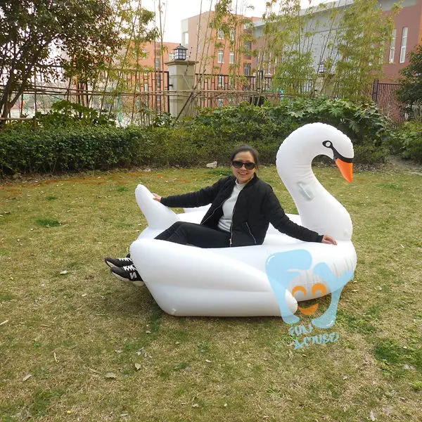 Giant Inflatable Swan Ducky Water Float Toy For Swimming Pool Giant Inflatable Swan Ducky Water Float Toy For Swimming Pool