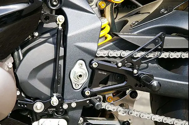 8 цветов CNC Rearsets для Triumph Daytona 675 2006- задний Набор мотоцикла регулируемые ножные колышки для палатки педаль 2013 2012 2011 2010