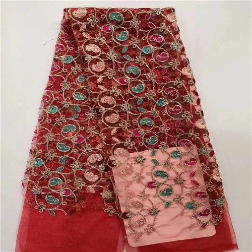 DPY58-1! Bridal Dress African Lace Fabric Fashion French Design Embroidered Tulle | Дом и сад