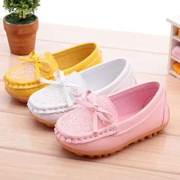 

Girls Glitter Princess Toddler Sneakers Girls 2019 Children Flats Shining Teenage Shoes Fashion Sequin Shoes For Kids