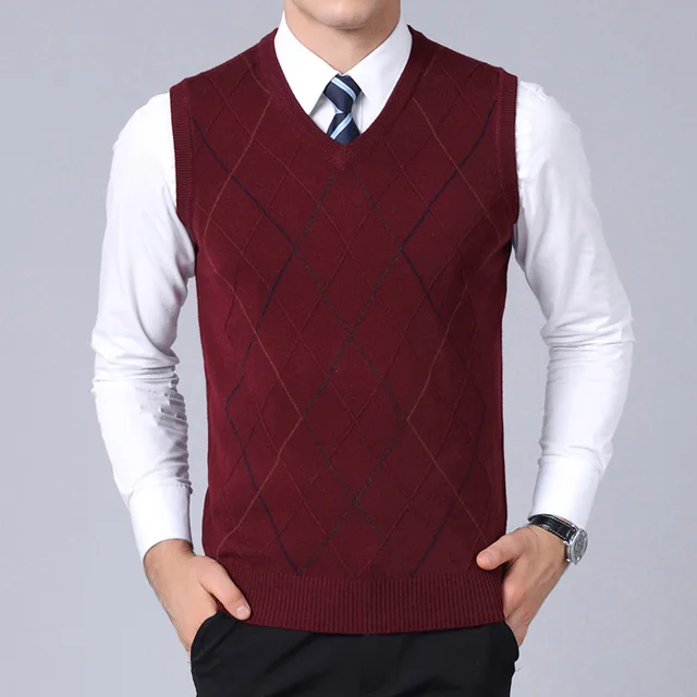 Men’s Sweatshirt Vest Slim Fit