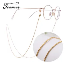Teamer 78 см модные простые очки цепочка ВОЛНА ЗМЕЯ цепочка для очков ремни для очков аксессуары подставка для чтения шейный шнур