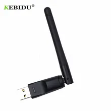 Новейший USB2.0 150 Мбит/с WiFi беспроводная сетевая карта 802,11 n/b/g LAN Сетевой разъем Ralink RT5370 антенна для Windows