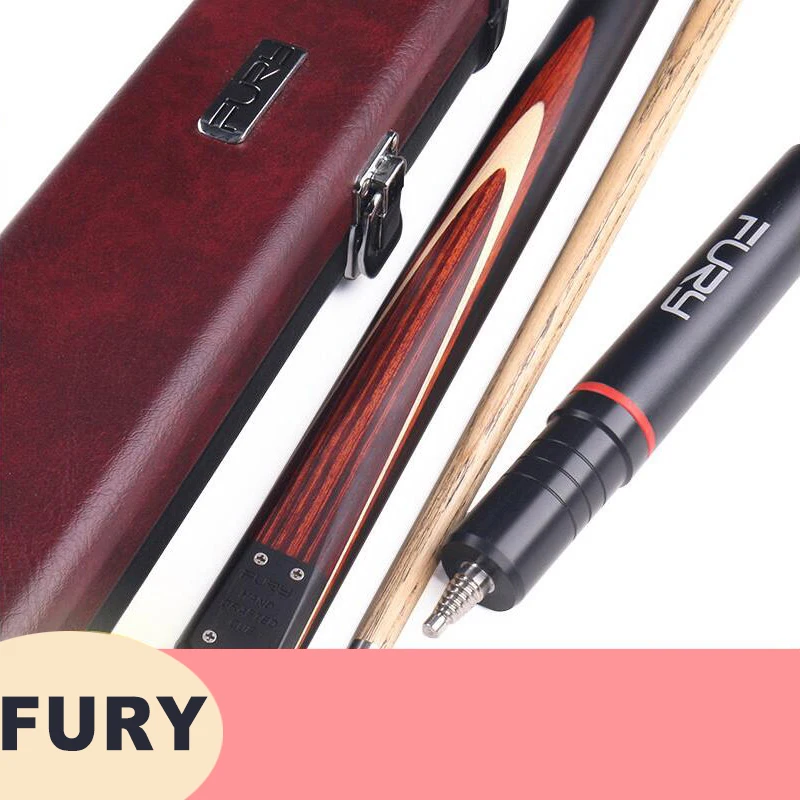 Original FURY SN 86 Snooker Cue Stick with Case with Extension 3/4