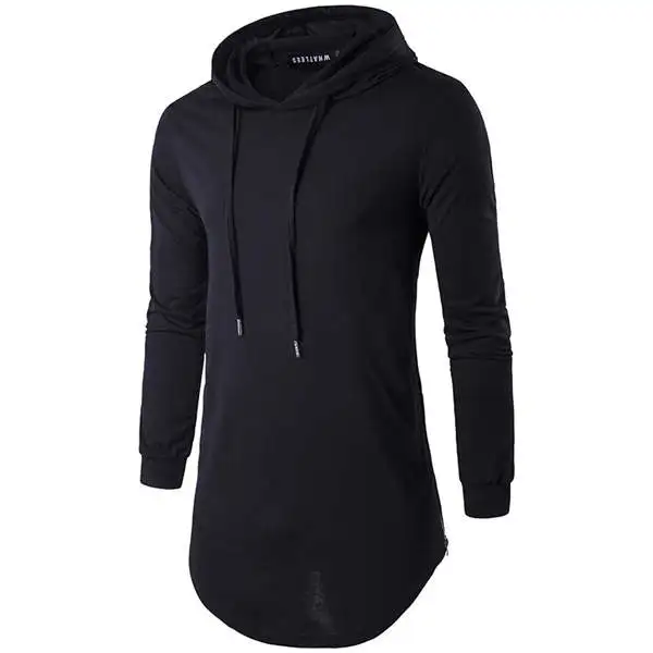 thin long sleeve hoodie