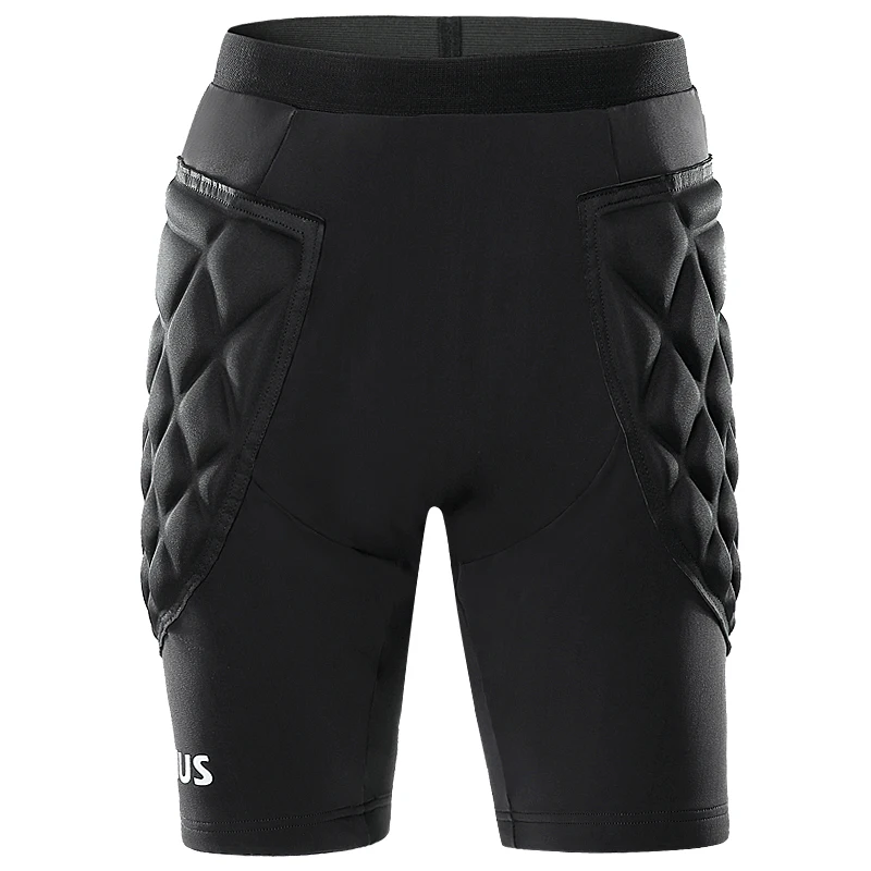 Men Shorts Goalkeepers Football Shorts Men Soccer Training Tights Futbol Protection Sponge Roller Skating Crash Tackles