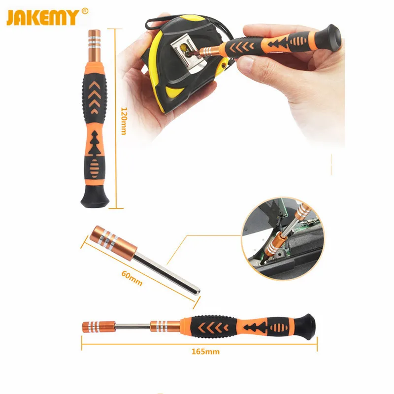 JM-8113 39 in 1 Screwdriver Bit Set With Torx Flat Cross Star Magnetic Screw Driver Tools Repair Laptop Computer Cell Phone Set JM-8113 39 in 1 Screwdriver Bit Set With Torx Flat Cross Star Magnetic Screw Driver Tools Repair Laptop Computer Cell Phone Set
